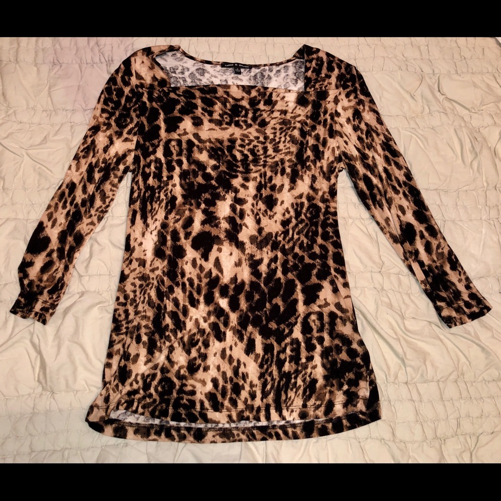 Leopard print shirt